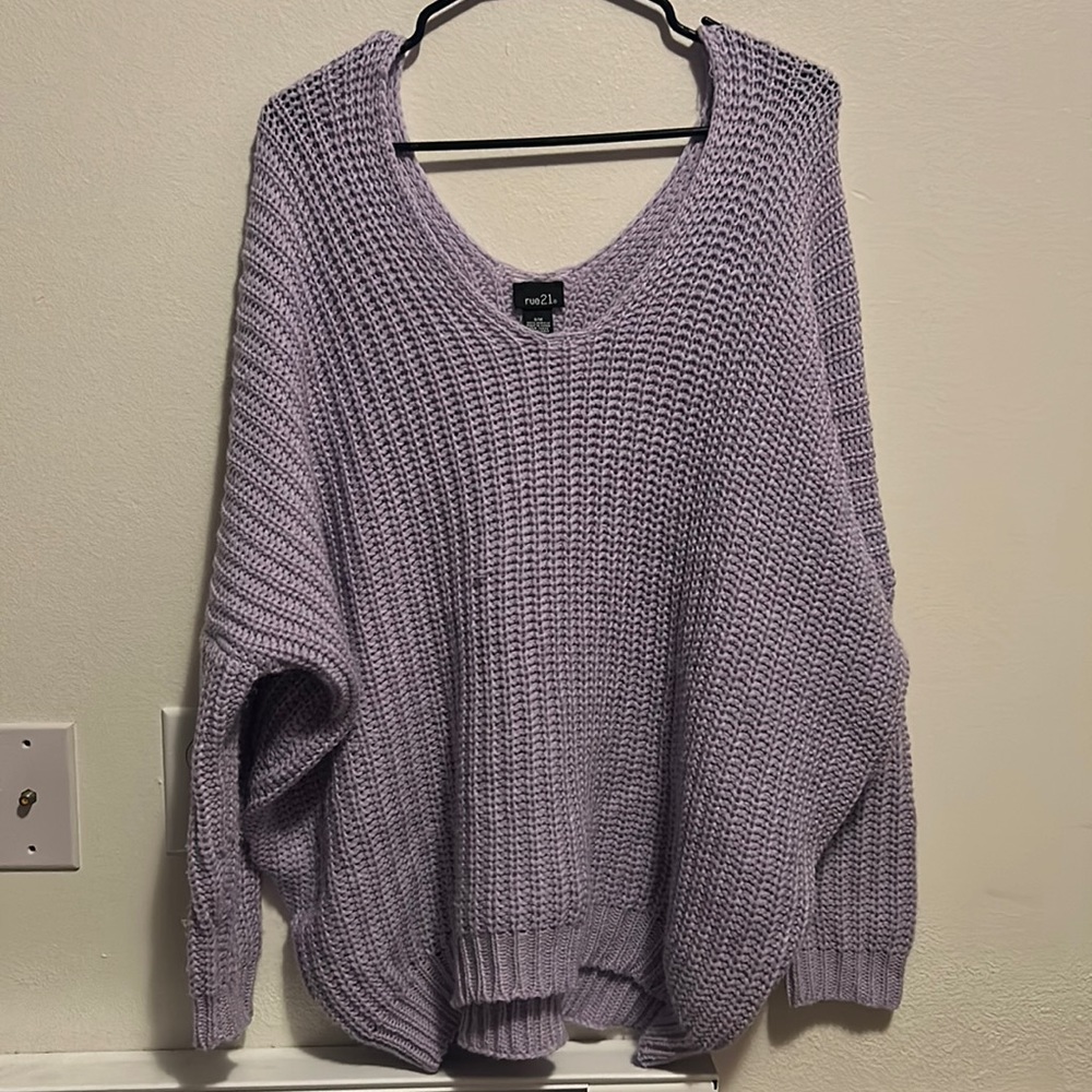 Purple sweater